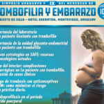 XV Simposio Uruguayo, IX del Mercosur de Trombofilia y Embarazo – Agosto 2018